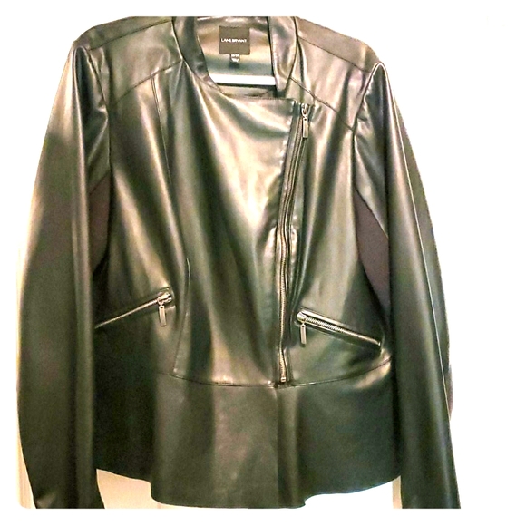 Lane Bryant Jackets & Blazers - Lane Bryant Leather Coat